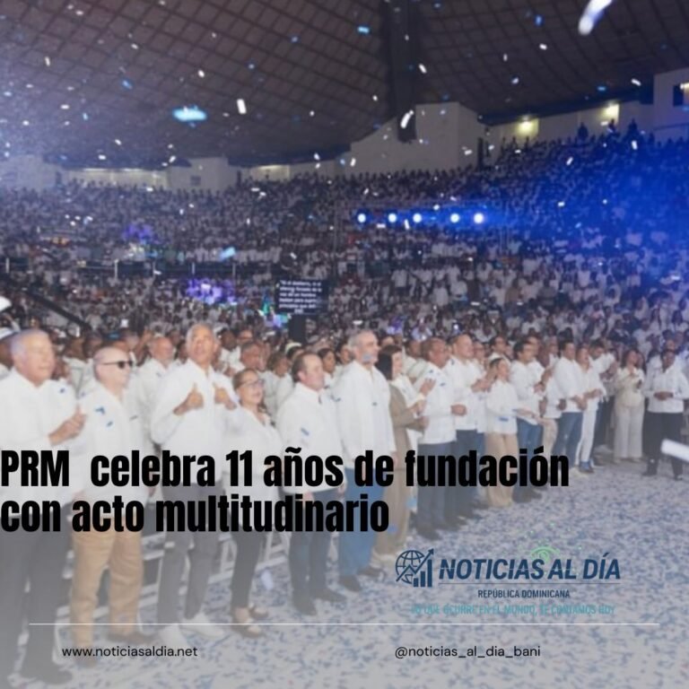 PRM  celebra 11 años de fundación con acto multitudinario